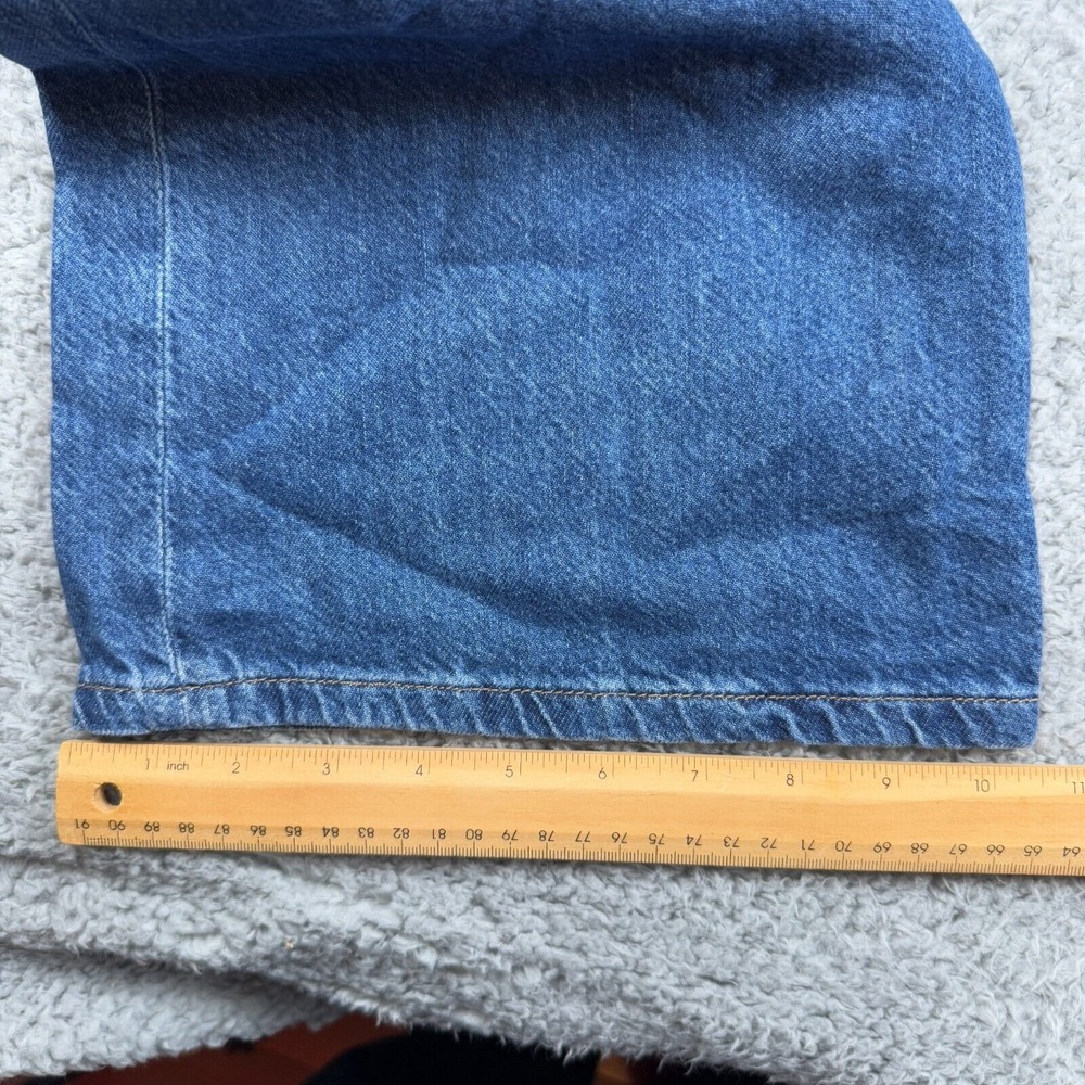 NWT Pilcro Anthropologie Womens‎ Size 25 Wide Leg Jeans Trendy - Picture 4 of 9